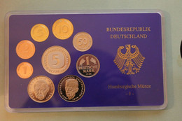 Deutschland, Kursmünzensatz Spiegelglanz (PP), 1988, J - Ongebruikte Sets & Proefsets