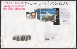 2010-COVER FROM COSTA RICA TO RUSSIA - Costa Rica