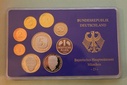 Deutschland, Kursmünzensatz Spiegelglanz (PP), 1988, D - Mint Sets & Proof Sets