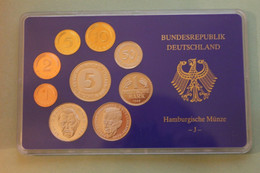 Deutschland, Kursmünzensatz Spiegelglanz (PP), 1988, J - Mint Sets & Proof Sets