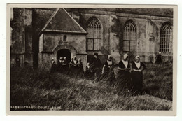 Zoutelande - Kerkuitgang - Fotokaart - Uitg. D.B.M. Nr 1148 - Zoutelande