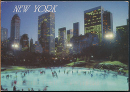 °°° 25636 - USA - NY - NEW YORK - THE WOLLMAN SKATING RINK IN CENTRAL PARK - 1997 With Stamps °°° - Central Park