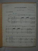 Ancien - Partition La Fille Du Régiment Fantaisie Violon Et Piano AD. Herman - Altri Strumenti