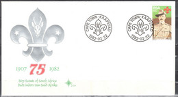 South Africa 1982 - Boy Scout Movement - Mi.595 - FDC - Briefe U. Dokumente