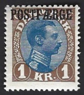 Danemark Christian X N°152** 1kr Brun Et Bleu Fraicheur Postale TTB - Unused Stamps