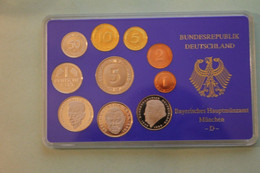 Deutschland, Kursmünzensatz Spiegelglanz (PP), 1991, D - Mint Sets & Proof Sets