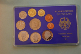 Deutschland, Kursmünzensatz Spiegelglanz (PP), 1991, G - Mint Sets & Proof Sets