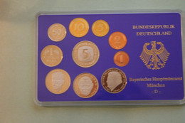 Deutschland, Kursmünzensatz Spiegelglanz (PP), 1993, D - Mint Sets & Proof Sets