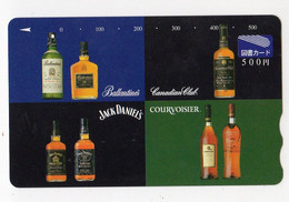 JAPON TELECARTE WHISKY Boisson - Food