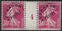 France Millésime 4 Du Preoblitéré N°59** 30c Rose Fraicheur Postale Signé Calves - Millesimes