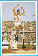 MASAO HARADA (Japan) - Olympic Games 1936 Berlin SILVER - MEN's TRIPLE JUMP - Original Old Card * Athletics Athletisme - Tarjetas