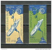 Egypt - 1956-57 - ( Nationalization Of The Suez Canal, Reopening Of The Suez Canal 1956 ) - MNH (**) - Neufs