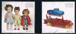 Norway 2015 EUROPA - Old Toys Stamps 2v MNH - Ongebruikt