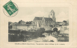 / CPA FRANCE 79 "Celles Sur Belle, Vue Générale" - Celles-sur-Belle