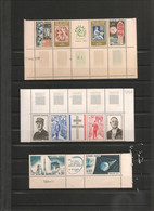 FRANCE 1964/71 TRIPTYQUE N° Y/T : 1417A- 1465A- 1698A-** - Unused Stamps