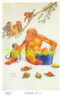 CPA ILLUSTRATEUR LAWSON WOOD ARTIST SIGNED SINGE APE MONKEY - Wood, Lawson