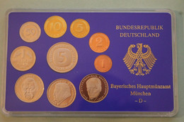 Deutschland, Kursmünzensatz Spiegelglanz (PP), 1996, D - Mint Sets & Proof Sets