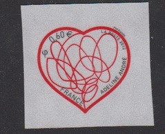 2012-N°648A** SAINT VALENTIN.PATCH D'AMOUR - Adhesive Stamps