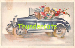 CPA ILLUSTRATEUR  HANNES PETERSEN ENFANT VOITURE ARTIST SIGNED CHILD CAR - Petersen, Hannes