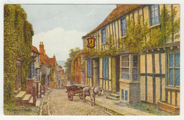 Sussex - Rye  -  Mermaid Street (Aquarelle) - Rye