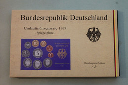 Deutschland, Kursmünzensatz; Umlaufmünzenserie 1999 J, Spiegelglanz (PP) - Sets De Acuñados &  Sets De Pruebas