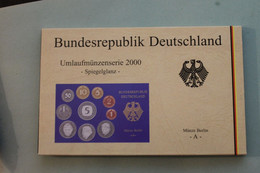 Deutschland, Kursmünzensatz; Umlaufmünzenserie 2000 A, Spiegelglanz (PP) - Ongebruikte Sets & Proefsets