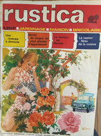 Rustica_N°25_21 Juin 1970_une Roseraie à Domicile_sérum De Longue Vie Pour Plantes D'appartement_la Maison De Nicolas - Tuinieren