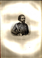 Giuseppe Garibaldi Image Dessin Encre De Chine ? Illustrateur Pierre Sculp ? Scalp ? Sadp ? Imp. Coupan Paris - Otros