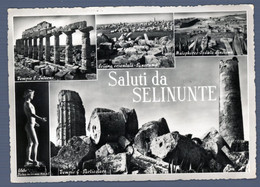 °°° Cartolina - Saluti Da Selinunte Vedute Viaggiata (l) °°° - Trapani