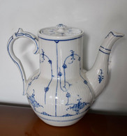 Cafetière En Porcelaine Allemande Rauenstein - Décor Bleu De Saxe - Très Bel état - 20 X 22 X 14 Cm - XIXème - Sonstige & Ohne Zuordnung