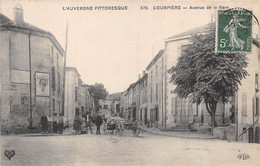 63-COURPIERE- AVENUE DE LA GARE - Courpiere