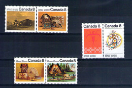 Canada. Indiens Des Plaines 1972-73 - Neufs