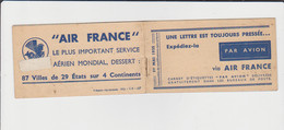 Carnet D'étiquettes "par Avion" 1935 - Non Classificati