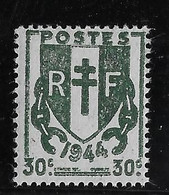 France N°671 - Variété Impression Défectueuse - Neuf ** Sans Charnière - TB - Unused Stamps
