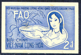 SOUTH VIETNAM 1960 5th Intern Conference Of The World Food Organization PROOF UM - Vietnam