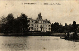 CPA AK FONDETTES Chateau De La Plaine (611635) - Fondettes