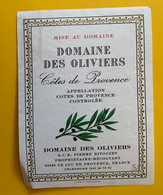 18891 - Domaine Des Oliviers Côtes De Provence - Languedoc-Roussillon