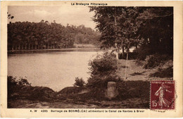 CPA AK Barrage De BOSMELEAC Alimentant Le Canal De NANTES A Brest (630459) - Bosméléac