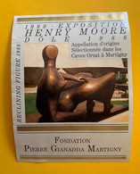 18894 - Exposition Henri Moore Dôle 1988 Fondation Pierre Gianadda Martogny - Art