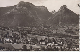 Carte Photo - Dingy-Saint-Clair - Chef-lieu De Dingy Et Les Dents De Lanfon - 1959 - Dingy-Saint-Clair