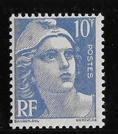 France N°723e - Variété Point Entre 10 Et F - Neuf * Avec Charnière - TB - Ongebruikt