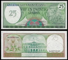 SURINAME BANKNOTE - 25 GULDEN 1985 P#127b UNC (NT#03) - Surinam