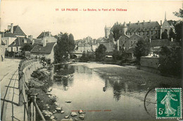 Lapalisse * Vue Sur La Besbre , Le Pont Et Le Château - Lapalisse
