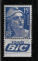 France N°886a Avec Pub - Oblitéré  - TB - Gebruikt