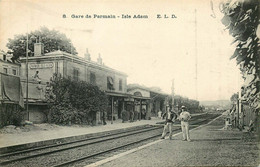 VAL D'OISE  PARMAIN  Gare De Parmain Isle Adam - Parmain