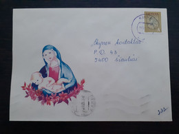 Cover Sent From Lithuania Kulva  To Šiauliai 1994 - Lithuania