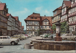 D-37242 Bad Sooden-Allendorf - Marktplatz - Cars - Opel Rekord - VW Käfer - Mercedes Heckflosse - Bad Sooden-Allendorf