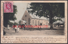 Gambia - BATHURST, Church Of England, After The Service, 1905 - Gambia