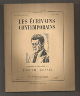 Revue Littéraire Bimestrielle,n° 3,1952, J. KESSEL , Les éditions Du Palais ,Monaco , 22 Pages, Frais Fr 2.65 E - Otros & Sin Clasificación