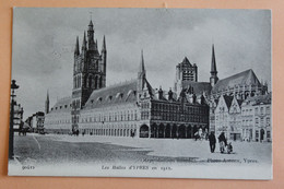 Les Halles D'ypres An 1913 - Ieper